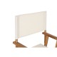 Aiatool Home ESPRIT Бял Кафяв Aкациево дърво 52 x 53 x 87 cm
