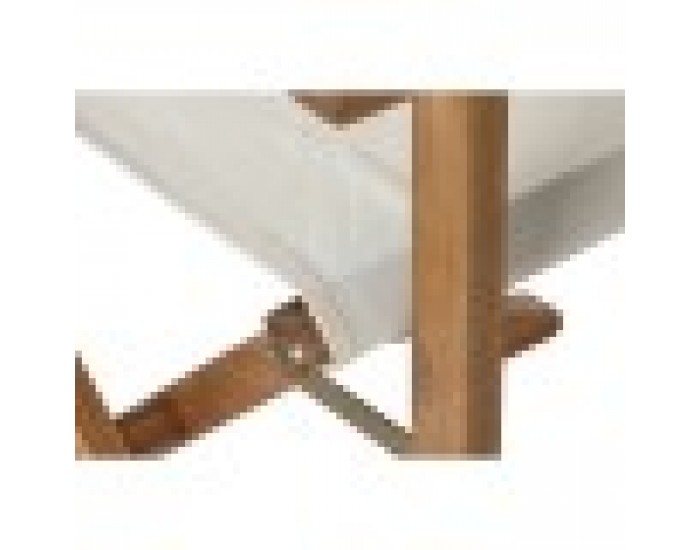 Aiatool Home ESPRIT Бял Кафяв Aкациево дърво 52 x 53 x 87 cm