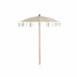 Päikesevari DKD Home Decor Бежов Естествен Метал 170 x 170 x 230 cm - Mobilier de grădină, accesorii și umbrele