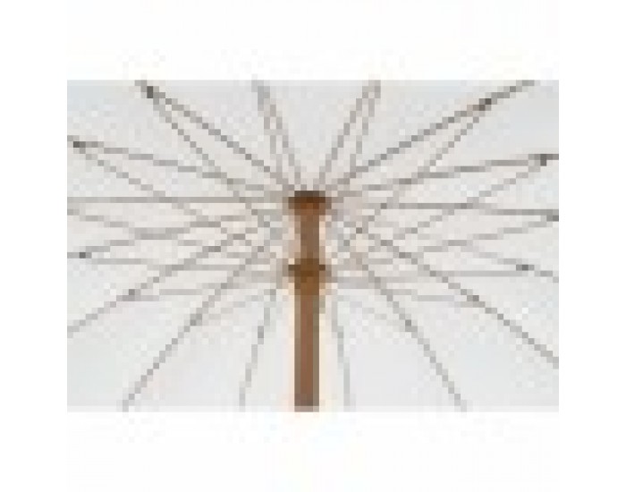Päikesevari DKD Home Decor Бежов Естествен Метал 170 x 170 x 230 cm