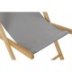 Lamamistool DKD Home Decor Сив Естествен полиестер MDF (57,5 x 113 x 77 cm)