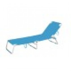 Lamamistool Marbueno Син 58 x 24 x 187 cm - Mobilier de grădină, accesorii și umbrele