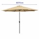 Päikesevari Marbueno Кафяв Ø 270 cm