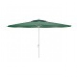 Чадър Marbueno, Зелен, полиестер, Стомана, Ø 300 cm - Mobilier de grădină, accesorii și umbrele
