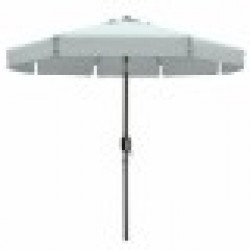 Päikesevari Marbueno Бял Ø 270 cm - Mobilier de grădină, accesorii și umbrele