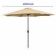 Päikesevari Marbueno Кафяв Ø 300 cm