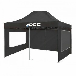 Стена на Палатка OCC Motorsport OCCCARP33 Черен Oxford 420D 6 x 2 m Прозорец - Occ motorsport