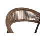 Стол Home ESPRIT Кафяв Черен Алуминий Pатан 56 x 60 x 78 cm