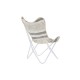 Aiatool DKD Home Decor Сив Памук Бял Желязо (74 x 65 x 90 cm)