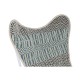 Aiatool DKD Home Decor Син Памук Мента Бял Желязо (74 x 65 x 90 cm)