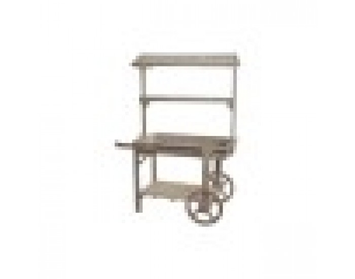 Градинска Количка DKD Home Decor Светло кафяв 95 x 44 x 130 cm