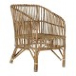 Трапезен стол DKD Home Decor Многоцветен Естествен 56 x 52 x 82 cm - Grădină