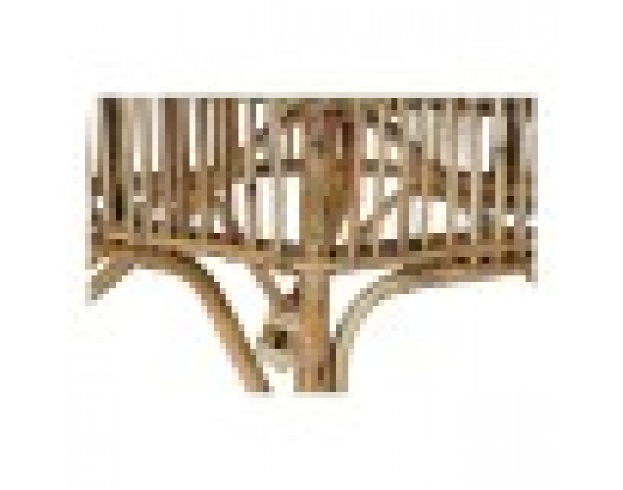 Трапезен стол DKD Home Decor Многоцветен Естествен 56 x 52 x 82 cm