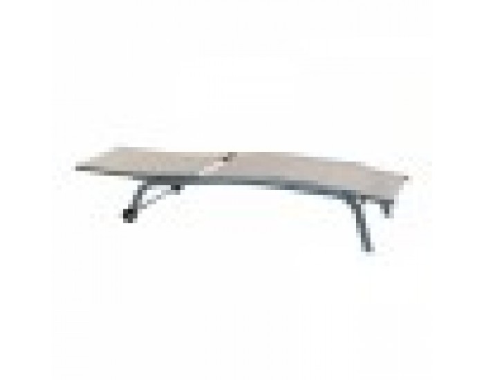Lamamistool DKD Home Decor С колела Сив PVC Алуминий (187,5 x 64 x 97 cm)