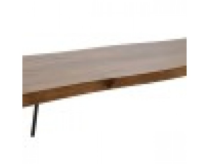 Пейка DKD Home Decor 160 x 46 x 46 cm Естествен Черен Светло кафяв Alpino