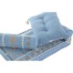 Aiatool DKD Home Decor Син Памук (90 x 50 x 55 cm)