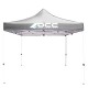 Шаран OCC Motorsport Racing Сив полиестер 420D Oxford 3 x 3 m