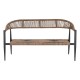 Градински диван Home ESPRIT Алуминий 131 x 55 x 76 cm