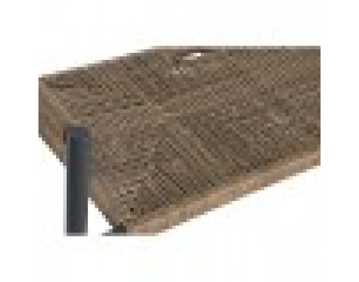 Градински диван Home ESPRIT Алуминий 131 x 55 x 76 cm