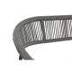 Градински диван Home ESPRIT Алуминий 131 x 55 x 76 cm