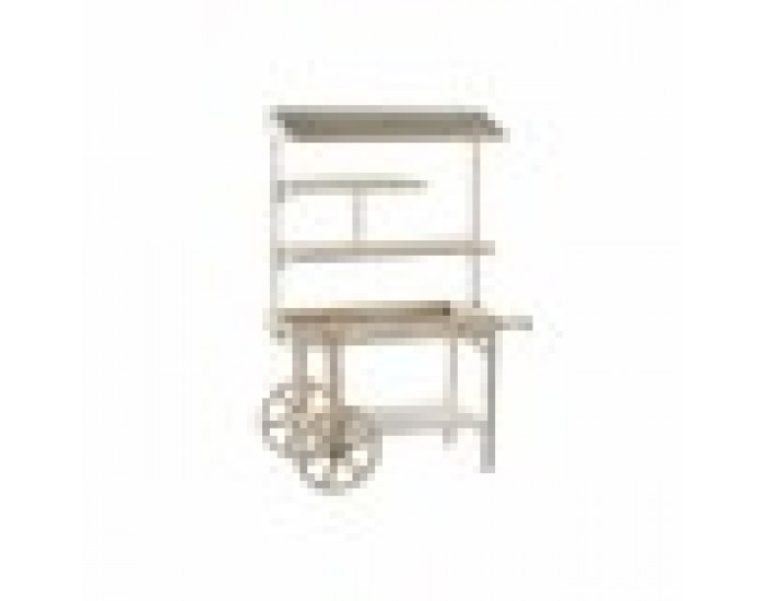 Градинска Количка DKD Home Decor Светло кафяв 118 x 53 x 166 cm