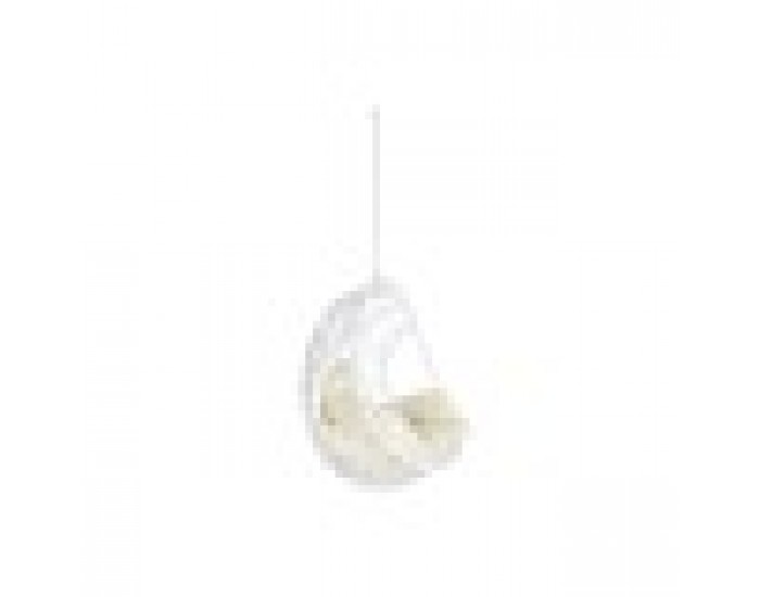 Градинско кресло DKD Home Decor 90 x 70 x 110 cm Метал синтетичен ратан Бял