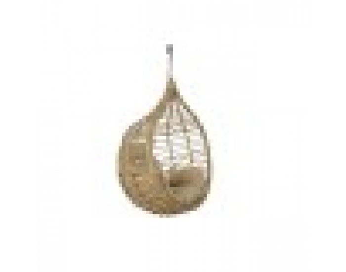 Градинско кресло DKD Home Decor Кафяв полиестер синтетичен ратан Алуминий (100 x 70 x 125 cm)