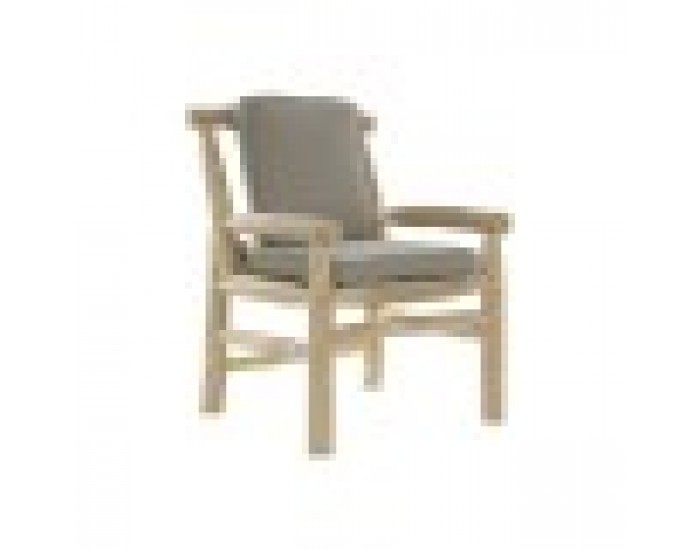 Градинско кресло DKD Home Decor Естествен Светло сив Тик 65 x 80 x 92 cm