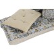 Градинско кресло DKD Home Decor 155 x 76 x 65 cm 150 x 76 x 20 cm Бежов Син