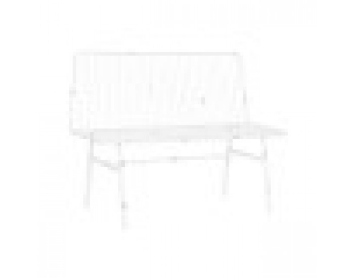 Комплект от Маса и 3 Кресла Home ESPRIT Бял Метал 115 x 53 x 83 cm