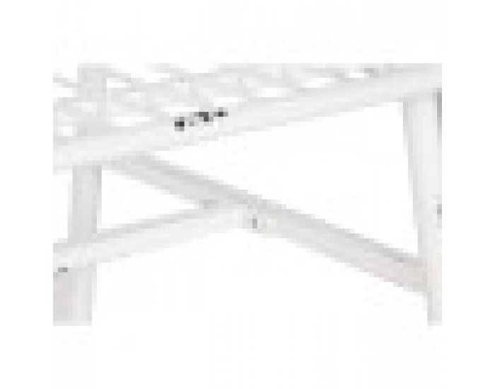 Комплект от Маса и 3 Кресла Home ESPRIT Бял Метал 115 x 53 x 83 cm