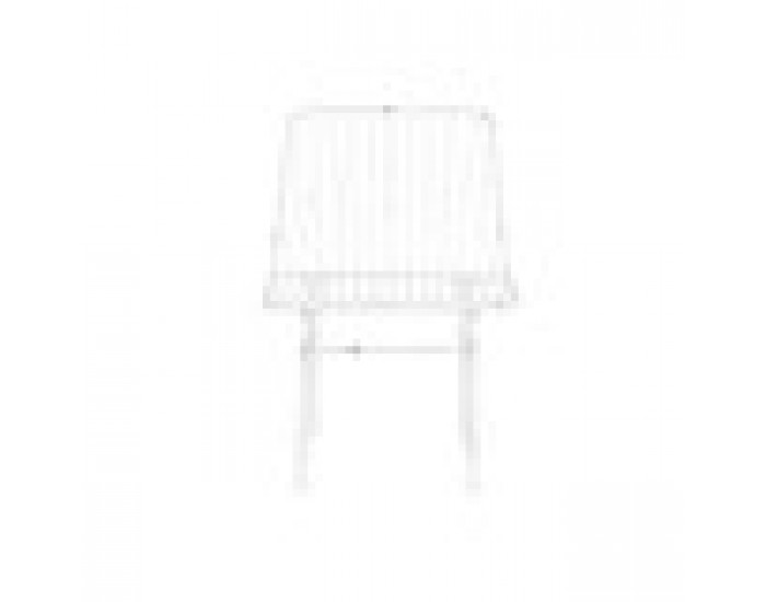 Комплект от Маса и 3 Кресла Home ESPRIT Бял Метал 115 x 53 x 83 cm