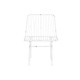 Комплект от Маса и 3 Кресла Home ESPRIT Бял Метал 115 x 53 x 83 cm