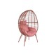 Градинско кресло DKD Home Decor 90 x 65 x 151 cm Метал теракота синтетичен ратан