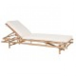 Lamamistool Home ESPRIT Кафяв 201 x 70 x 41 cm - Mobilier de grădină, accesorii și umbrele