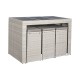 Комплект от маса с 6 стола DKD Home Decor 143 x 80 x 100 cm