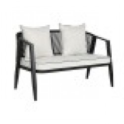 Комплект от Маса и 3 Кресла Home ESPRIT Черен Кристал Стомана 123 x 66 x 72 cm - Mobilier de grădină, accesorii și umbrele