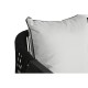 Комплект от Маса и 3 Кресла Home ESPRIT Черен Кристал Стомана 123 x 66 x 72 cm