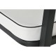 Комплект от Маса и 3 Кресла Home ESPRIT Черен Кристал Стомана 123 x 66 x 72 cm