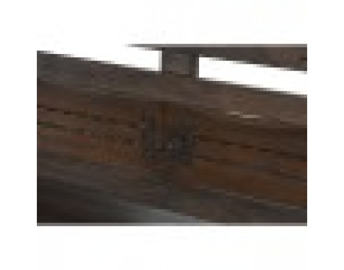 Пейка Home ESPRIT Тъмно сив тиково дърво 196 x 68 x 82 cm