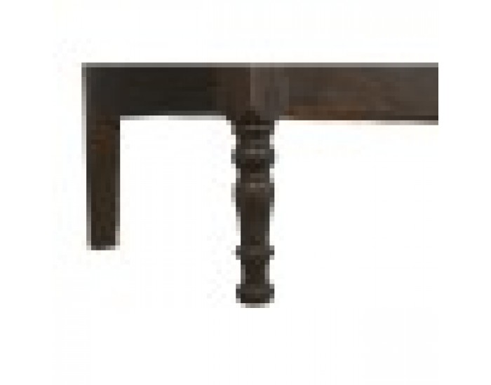 Пейка Home ESPRIT Тъмно сив тиково дърво 196 x 68 x 82 cm