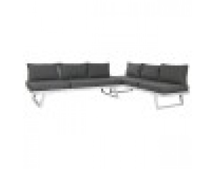 Комплект от диван и маса Home ESPRIT Метал 130 x 68 x 65 cm