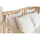Градинско легло DKD Home Decor Бял Естествен 200 x 180 x 200 cm