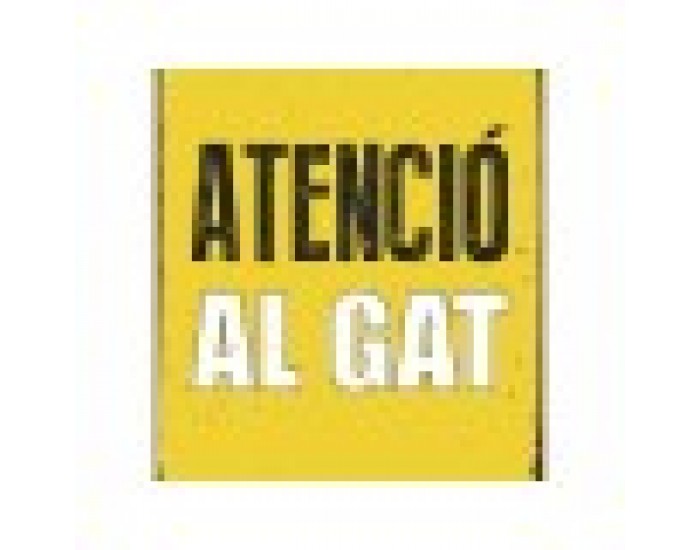 Табелка Magnet & Steel Atenció al Gat 14,8 x 21 cm