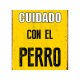 Табелка Magnet & Steel Cuidado con el Perro 14,8 x 21 cm