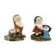 Ярка декорация Home ESPRIT Многоцветен 11,5 x 11 x 15,2 cm (2 броя)