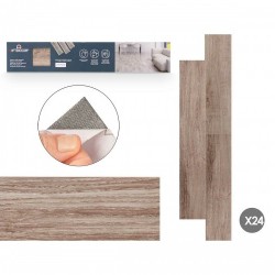 Винил GiftDecor Parquet Сив 24 броя - Iluminat exterior, plase și decorațiuni