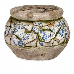Декоративна Фигура за Градина Ваза 28 x 19,5 x 28 cm Полирезин - Iluminat exterior, plase și decorațiuni
