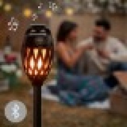 Безжичен Високоговорител с LED Пламък Ефект Spekkle InnovaGoods - Iluminat exterior, plase și decorațiuni