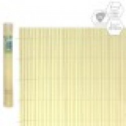 Градинска Ограда Бежов PVC 1 x 300 x 100 cm - Iluminat exterior, plase și decorațiuni